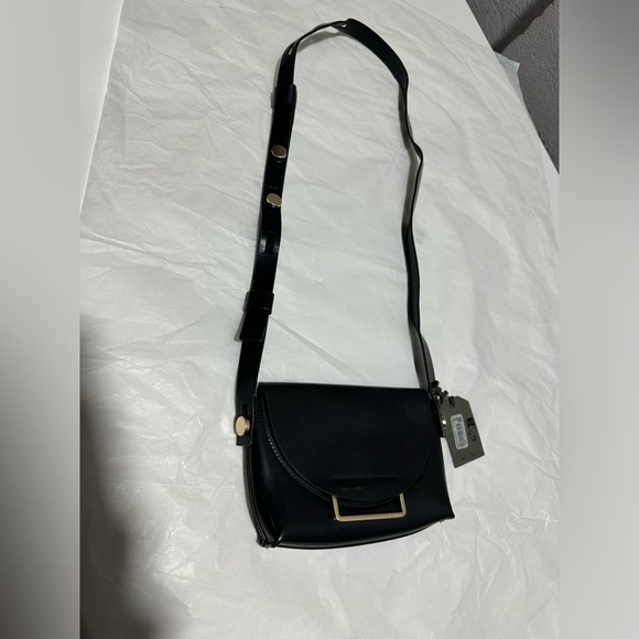 AllSaints Francine Leather Crossbody Bag - Picture 9 of 14